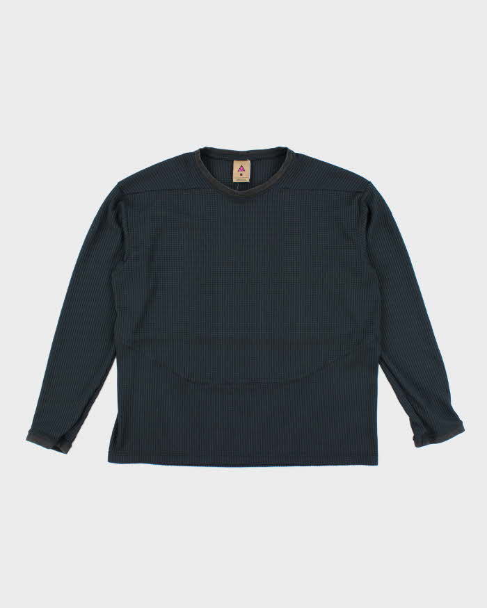 Vintage Nike ACG Waffle Thermal Long-sleeved T-Shirt - L