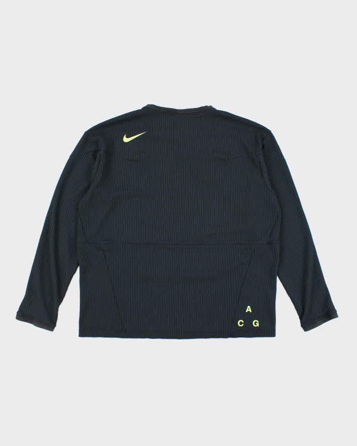 Vintage Nike ACG Waffle Thermal Long-sleeved T-Shirt - L