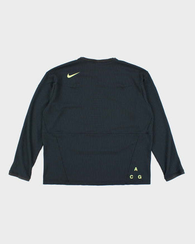 Vintage Nike ACG Waffle Thermal Long-sleeved T-Shirt - L