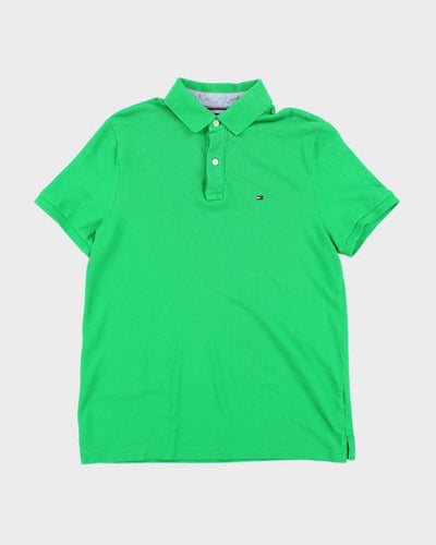 Vintage 2000's Tommy Hilfiger Small Flag Polo Shirt - L