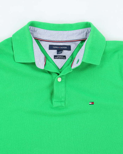 Vintage 2000's Tommy Hilfiger Small Flag Polo Shirt - L