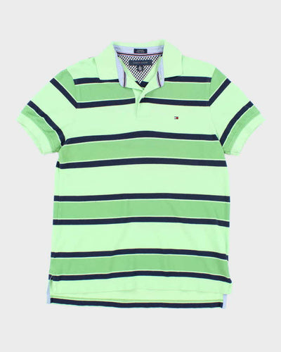 Vintage 2000's Tommy Hilfiger Striped Polo Shirt - M