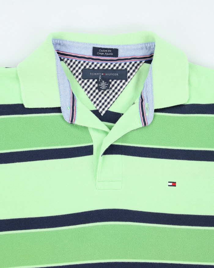 Vintage 2000's Tommy Hilfiger Striped Polo Shirt - M