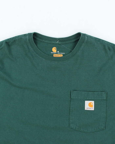Vintage Carhartt Oversized Long-sleeved Pocket T-Shirt - M