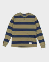 Vintage Y2K Tommy Hilfiger Striped Long-sleeve T-Shirt - L