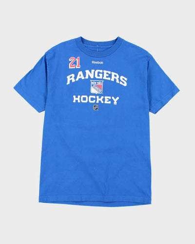 Reebok NHL New York Rangers Hockey Graphic T-Shirt - M