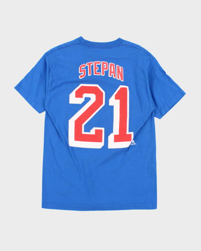 Reebok NHL New York Rangers Hockey Graphic T-Shirt - M