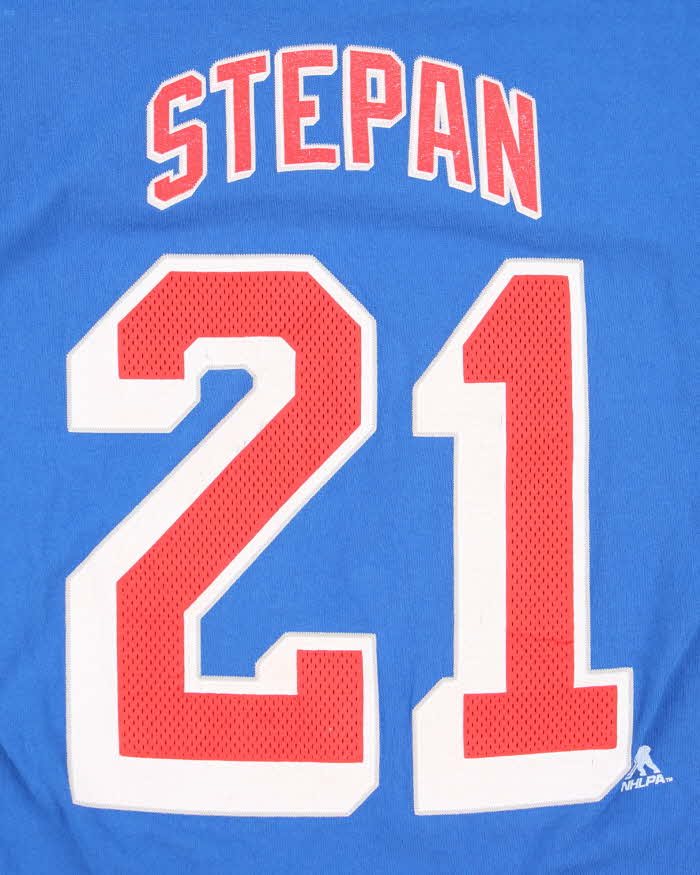 Reebok NHL New York Rangers Hockey Graphic T-Shirt - M