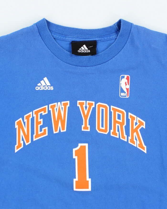 Vintage Adidas New York Knicks NBA T-Shirt - M