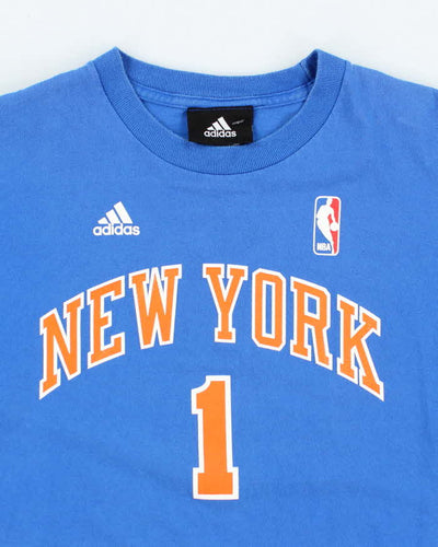 Vintage Adidas New York Knicks NBA T-Shirt - M