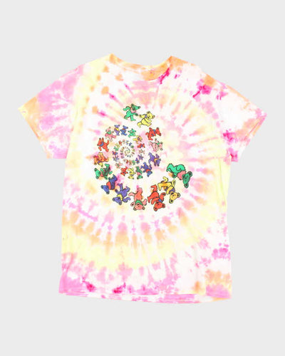 Vintage 2000's Grateful Dead Teddy Bear Tie Dye T-Shirt - L