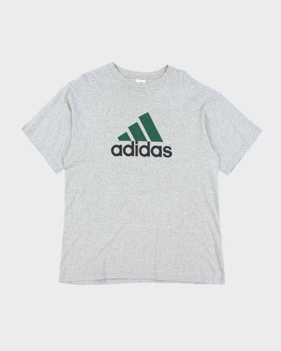 Vintage 90's Adidas Spell Out Logo T-Shirt - XL