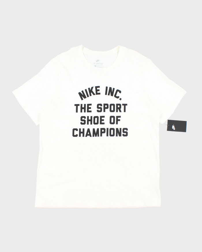 DSWT Nike INC. Shoe of Champions Graphic T-Shirt - L
