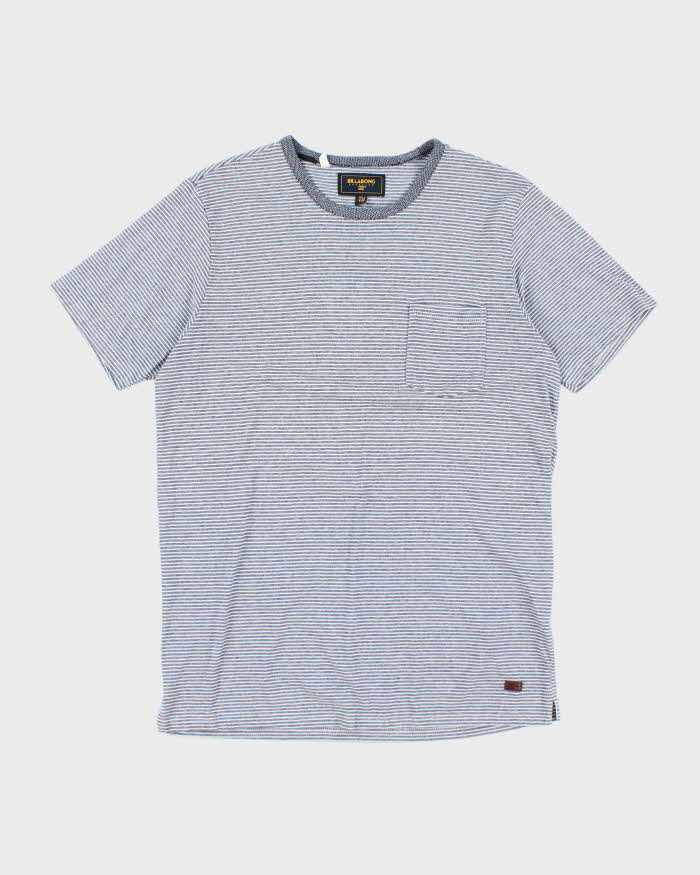 Vintage Billabong Striped Lightweight T-Shirt - XL