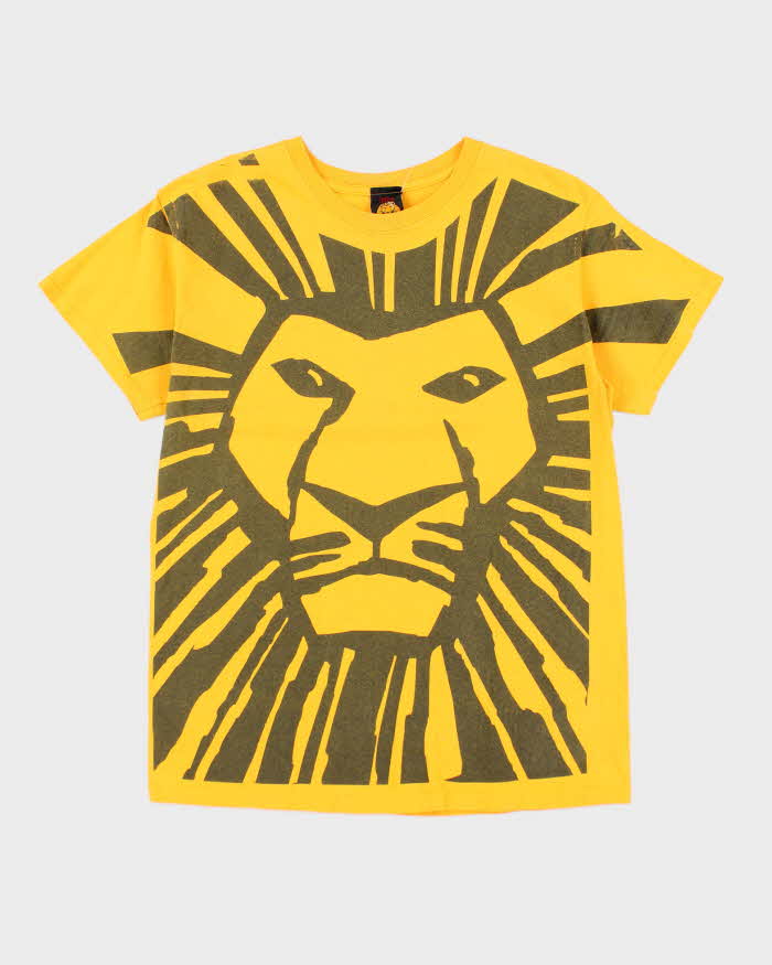 Vintage 2000's Lion King the Musical Promo Print T-Shirt - M