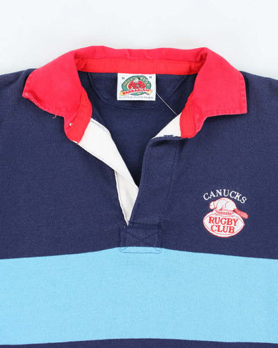 Vintage 90's Canucks Rugby Club Polo Shirt - M