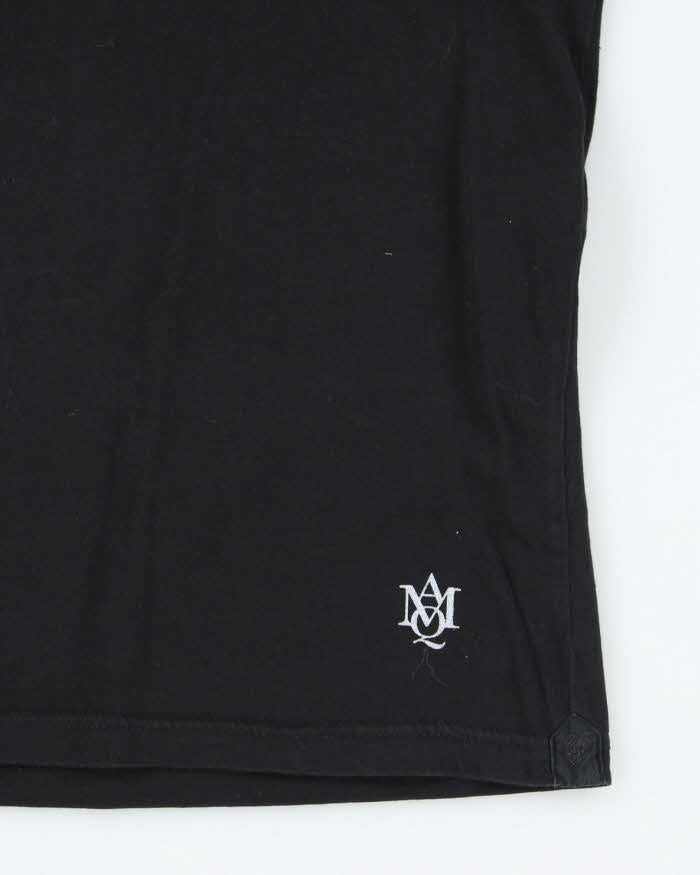 Vintage 2000's Alexander McQueen Skull &amp; Snake Graphic T-Shirt - M