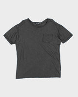 Vintage Y2K Dolce &amp; Gabbana Raw Seam Lightweight Pocket T-Shirt - L