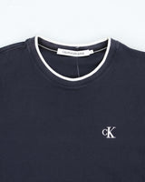 Vintage Y2K Calvin Klein Embroidered Logo T-Shirt - L