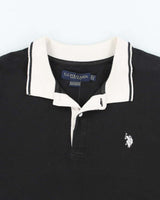 Vintage US POLO Assn Small Embroidered Logo Polo Shirt - XL