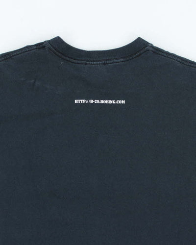 Vintage 90's Superfortress Aeroplane Graphic T-Shirt - L