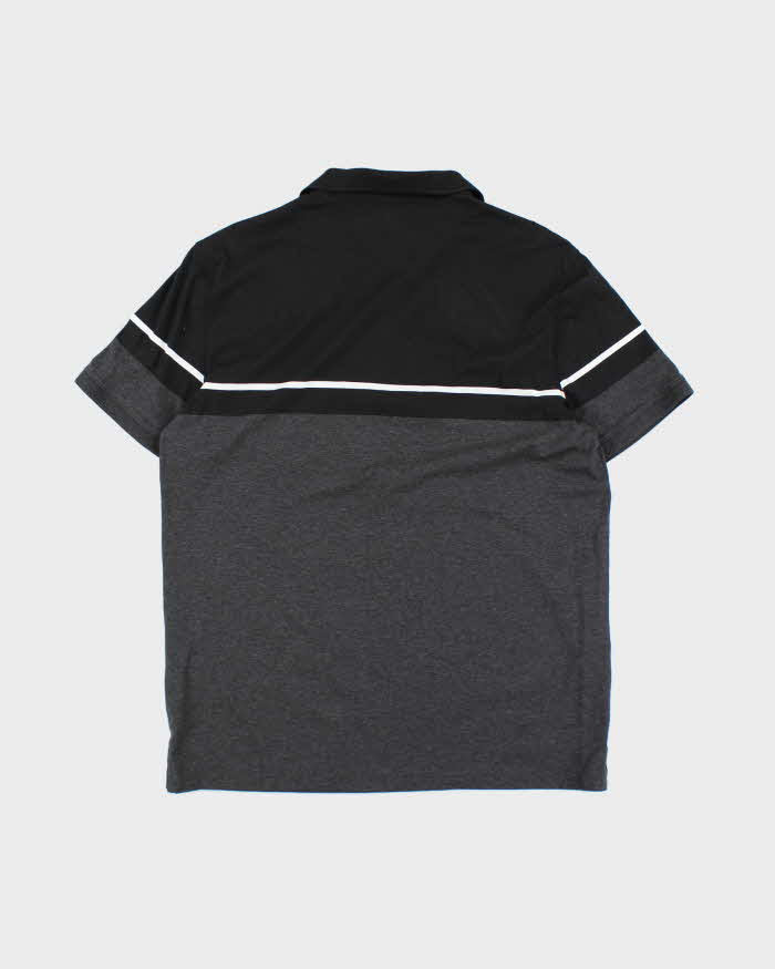 Vintage 2000's Calvin Klein Striped Polo Shirt - L