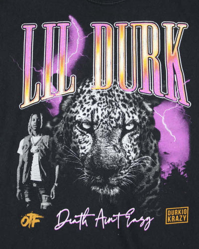 Lil Durk Rap Style Big Graphic T-Shirt - M