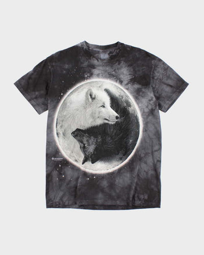 Vintage The Mountain Ying-Yang Wolf T-Shirt - M