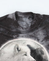 Vintage The Mountain Ying-Yang Wolf T-Shirt - M