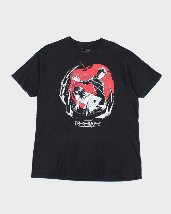Vintage Death Note Anime Characters Graphic T-Shirt - XL
