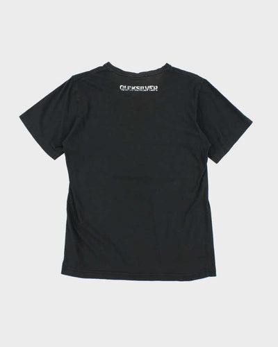 Vintage 2000's Quiksilver Centre Logo Graphic T-Shirt - S