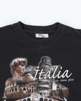 Vintage Y2K Italian Souvenir Graphic T-Shirt - S