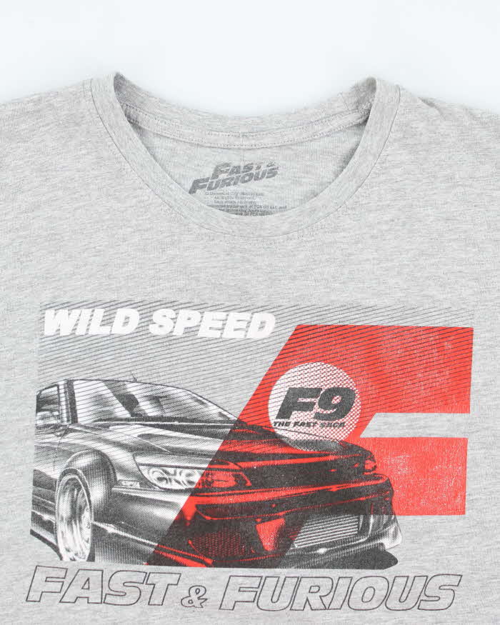 Fast &amp; Furious 9 Movie Promotional Graphic T-Shirt - L