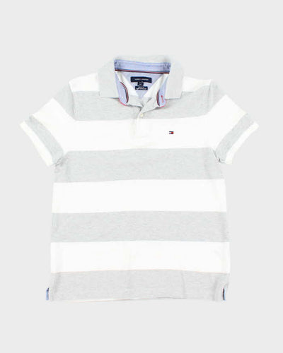 Vintage Tommy Hilfiger Striped Polo Shirt - M