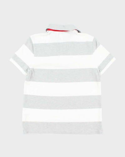 Vintage Tommy Hilfiger Striped Polo Shirt - M