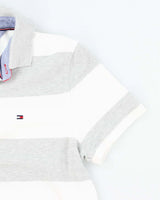 Vintage Tommy Hilfiger Striped Polo Shirt - M