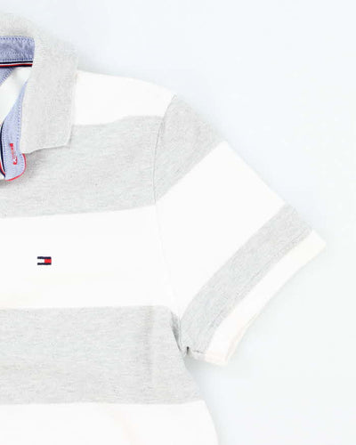 Vintage Tommy Hilfiger Striped Polo Shirt - M