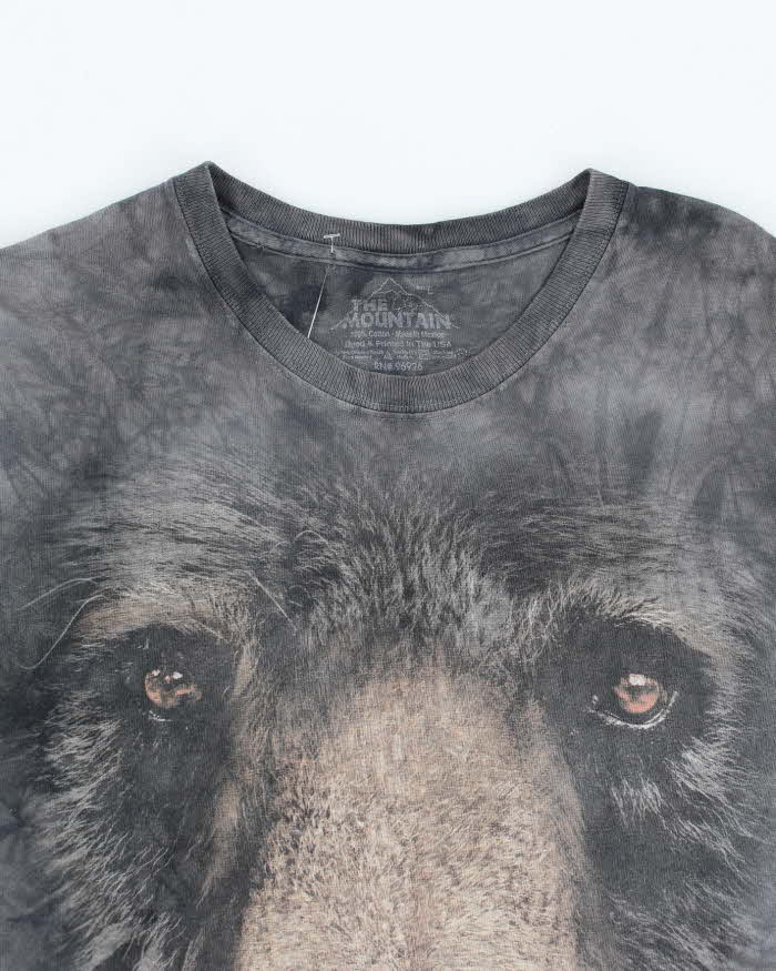 Vintage 2000's The Mountain Bear Face Graphic T-Shirt - L