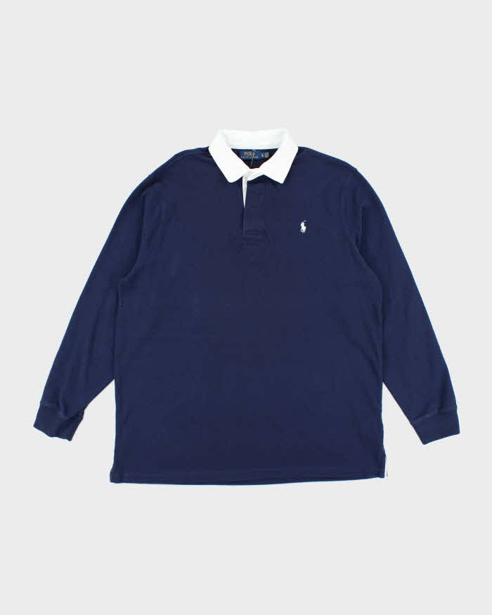 Vintage 2000's Polo Ralph Lauren Long-sleeve Polo Shirt - XL