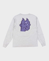Vintage Champion Graphic Print Long-sleeved T-Shirt - M