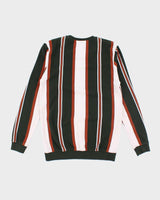 Vintage 2000's Calvin Klein Striped Long-sleeved T-Shirt - L