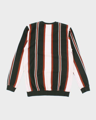 Vintage 2000's Calvin Klein Striped Long-sleeved T-Shirt - L