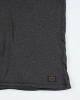 Vintage 2000's Quiksilver Quarter Button Long-sleeved T-Shirt - L