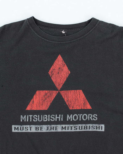 Vintage 2000's Mitsubishi Motors Graphic Long-sleeved T-Shirt - L