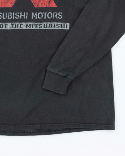 Vintage 2000's Mitsubishi Motors Graphic Long-sleeved T-Shirt - L