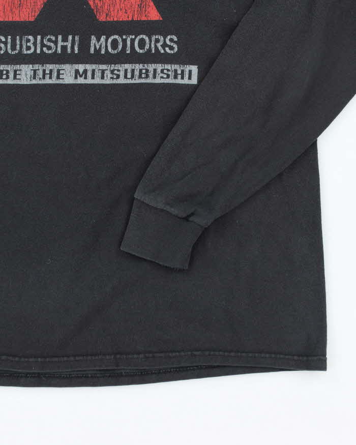 Vintage 2000's Mitsubishi Motors Graphic Long-sleeved T-Shirt - L