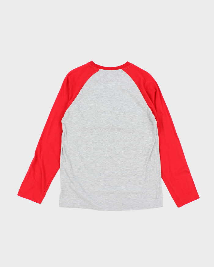 NHL Official Merchandise Calgary Flames Baseball Long-sleeve T-Shirt - S