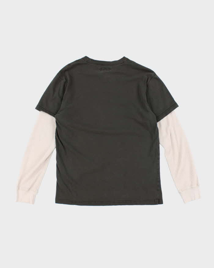 Vintage Y2K Lucky Brand Grunge Style Long-sleeved T-Shirt - S
