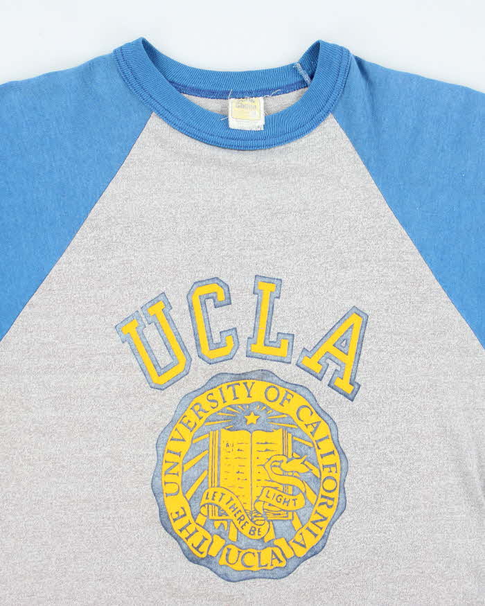 Vintage 70's UCLA California University Baseball Long-sleeve T-Shirt - M