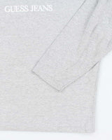 Vintage Y2K Guess Jeans Hooded Long-sleeved T-Shirt - L